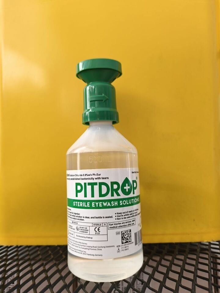PitDrop Steril Göz Yıkama Solüsyonu 500 ml