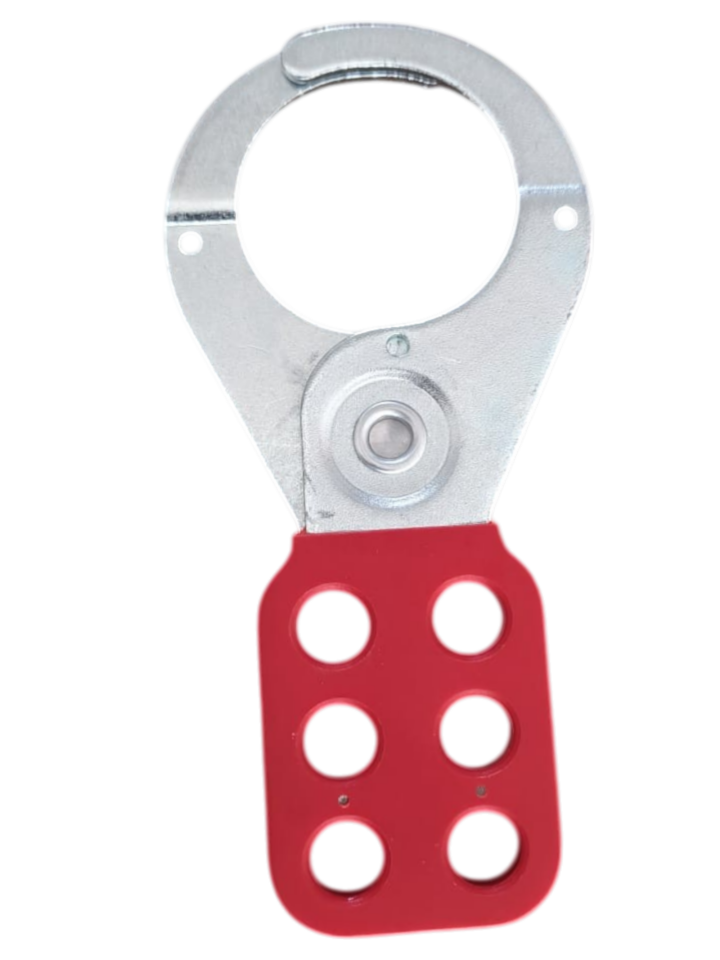 38 mm EKED Çelik Kilit Çoklayıcı – 6 Delikli Kırmızı Kaplama