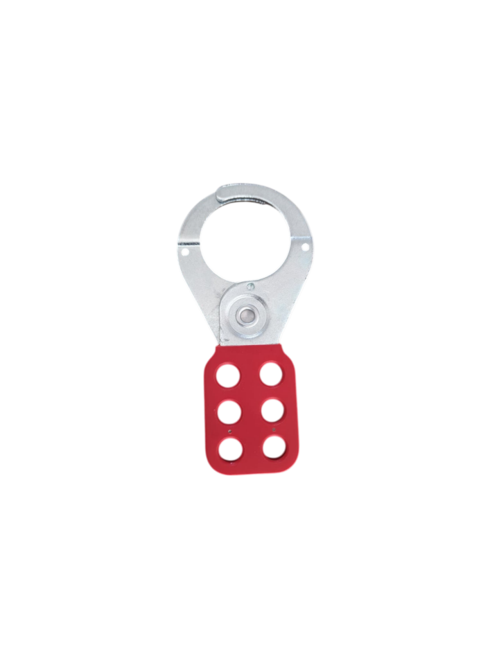 38 mm EKED Çelik Kilit Çoklayıcı – 6 Delikli Kırmızı Kaplama