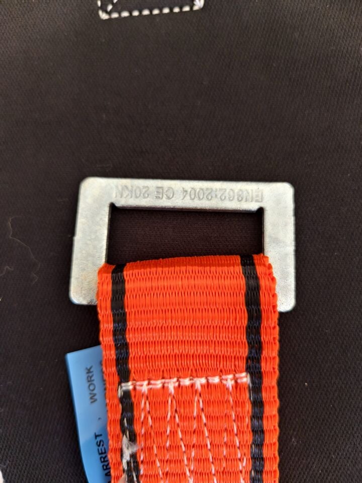 Bel Destekli Paraşüt Tipi Emniyet Kemeri ve Lanyard Seti