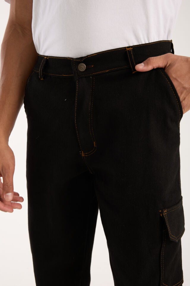 Likralı Kot Kaynakçı İş Pantolonu – Reflektörlü Esnek Denim Kaynak Pantolonu