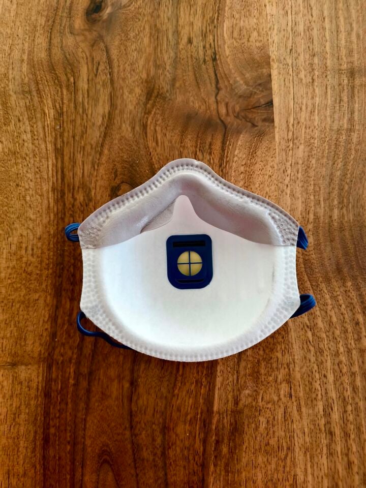 Lupa CH01P2VM FFP2 NR D Ventilli Konik Tipi Toz Maskesi (10'lu Paket)