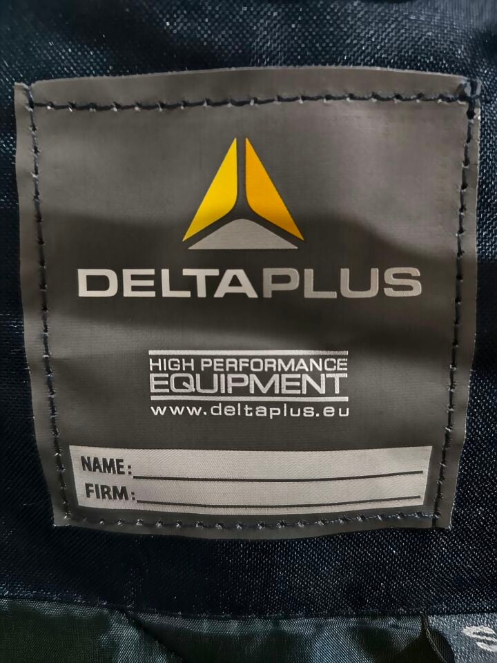 Delta Plus EASYVIEW Yüksek Görünürlüklü Su Geçirmez Sınıf 3 Parka Mont (Sarı / Lacivert)